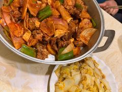 -尕有炕锅烤羊肉