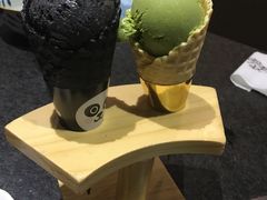 抹茶冰淇淋-神户赤童日式烤肉伙伴(东直门店)