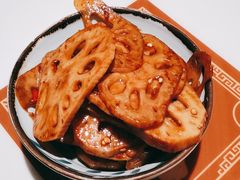 报纸藕片-味福记·江西小炒·南昌小吃(青山湖万达店)