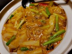 蟹粉烩年糕-望乡楼上海菜(日月光店)