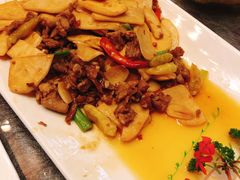 泡椒甜笋炒冬瓜猪梅肉-西双版纳洲际度假酒店-曼霖轩中餐厅