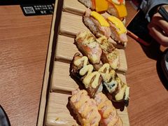 三文鱼寿司拼盘-万岁寿司(天河领展店)