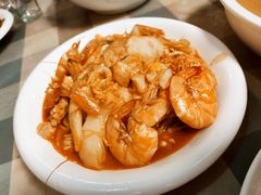 白菜炒虾-华春餐馆(鱼山路店)