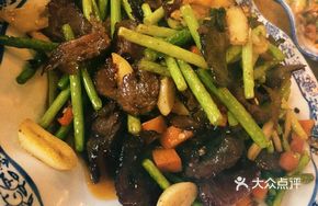 Stir-fried腊黄 Beef