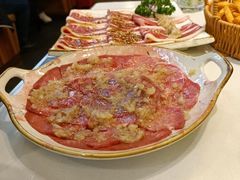蒜香烧汁牛舌-千寻山野烤肉(中关村店)