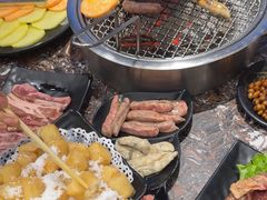 -啊美丽炭火烤肉(滑翔一店)