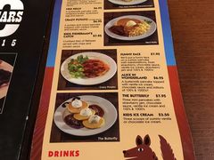 菜单-Pancakes on the rocks(Darling Harbour)