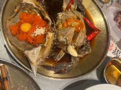 -草家酱蟹炭火烤肉店(珲春南路一店)