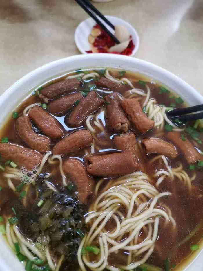 马鞍小肠面-"[薄荷]地点:六合人民医院往东大概400."-大众点评移动版