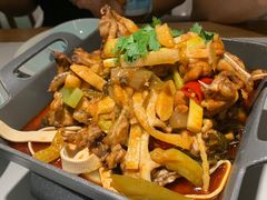 干锅黄焖牛蛙-望湘园·洞庭渔宴(永旺店)