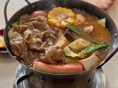 沙茶肥牛锅-张妈台式锅烧(深大店)
