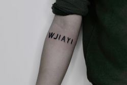 -囍文刺青happytattoo