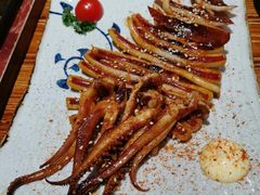 现烤整只大鱿鱼-小川洋风料理(街道口店)