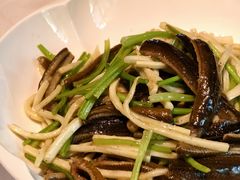 茭白炒现划鳝丝-玫瑰厅上海菜(兴国路店)