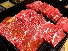 薄烧月见和牛-牛角日本烧肉专门店(海运大厦店)