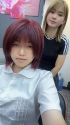 -藤野造型专业烫染接发