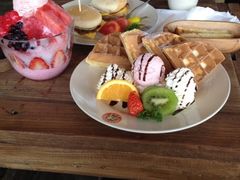 水果冰淇淋松饼-漫咖啡MAANCOFFEE(清江路店)