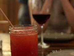 桃子红莓苏打饮料-RAC BAR(安福路店)