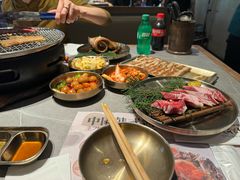-草家酱蟹炭火烤肉店(珲春南路一店)