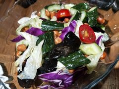 -东来菜馆•手抓海鲜家常菜•海鲜锅贴(鸽子窝店)