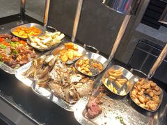 自助取餐区-菲住布渴酒店自助餐厅(阿里巴巴西溪园区店)