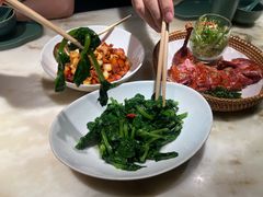 清炒豌豆尖-锦府盐帮·李宅(领展购物广场中关村店)