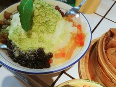 抹茶雪花冰-巴卤社老火锅(财富店)