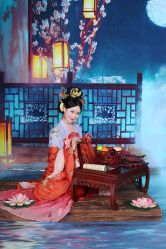 -后宫·古装汉服京剧儿童亲子全家福摄影