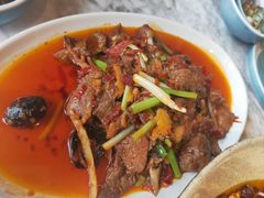 火爆猪肝-懒人盐府人家(航天桥店)