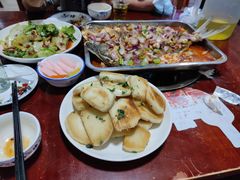 老妈炒馍干-丹水桥地锅鱼·翘嘴鲌·地方特色全鱼宴(丹江口大坝店)
