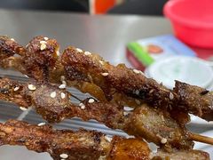 烤羊肉串-可汗草原碳烤羊腿(欧景城店)