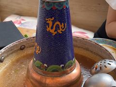 景泰蓝铜锅-庭院·冰煮羊·北京涮肉(西单店)