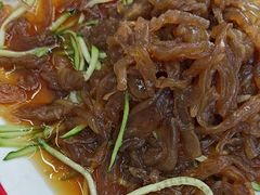 黄瓜拌海蜇-北戴河庆山饭店·海鲜砂锅粥(北戴河黑石路店)