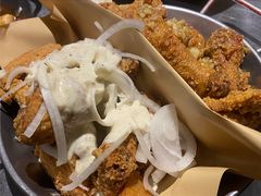 下雪的炸鸡无骨-富乐满韩国正宗炸鸡韩国料理(虹泉路店)