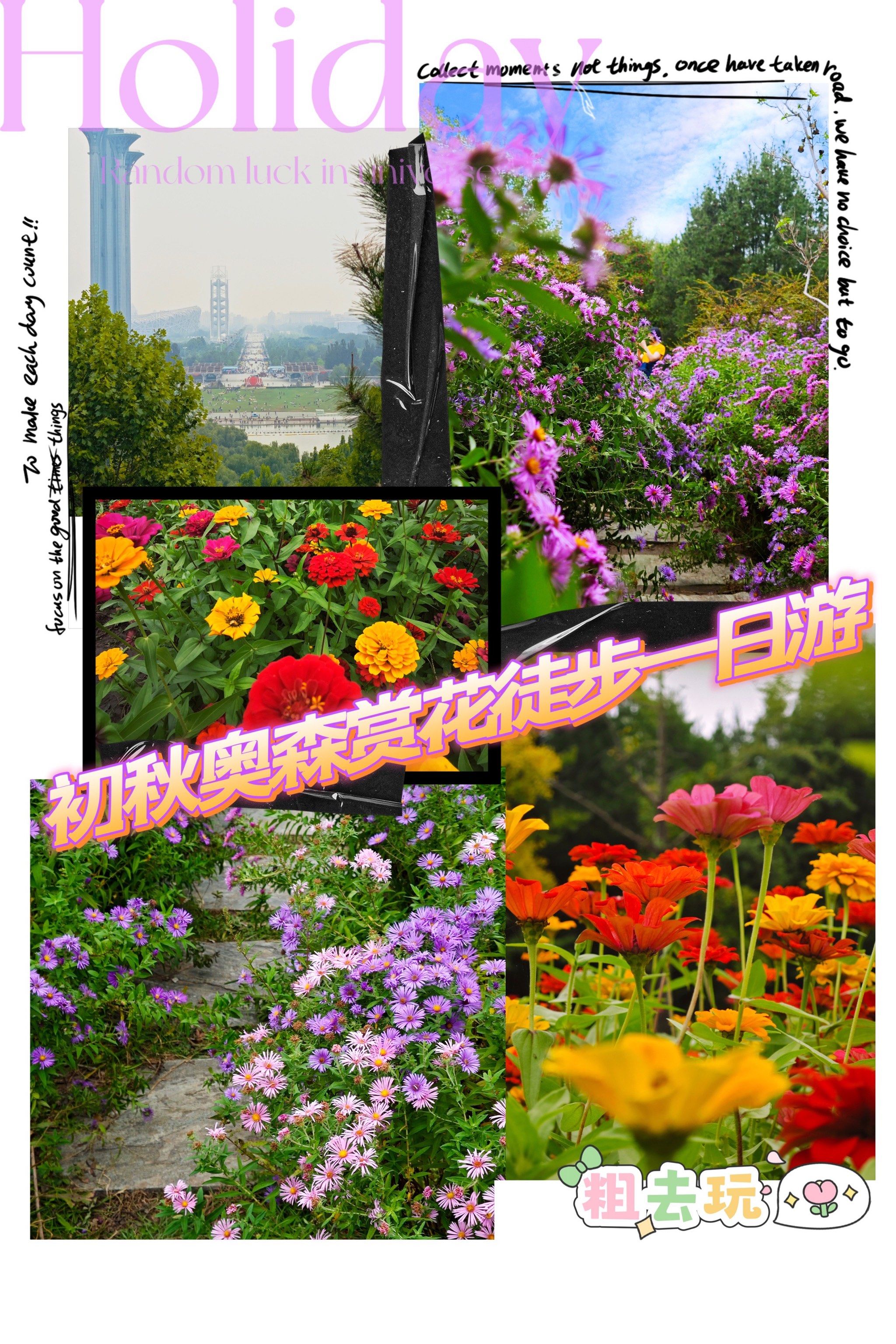 初秋奥森赏花徒步一日游989699(附路线图)