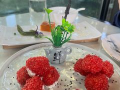 杨梅鳕鱼球-柳莺湖上·湖景餐厅·江南菜(西湖店)