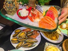 挪威冰鲜三文鱼-小天鹅戴斯酒店鲸鲨百汇创作料理