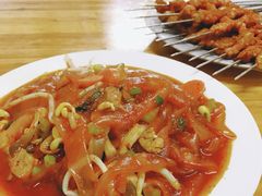 三鲜炒酿皮-何记酿皮店(西流湾店)