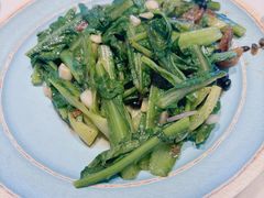 豆豉鲮鱼炒油麦菜-太兴餐厅(小径湾店)