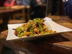 宫保鸡丁盖饭-万记麻辣烫国展总店