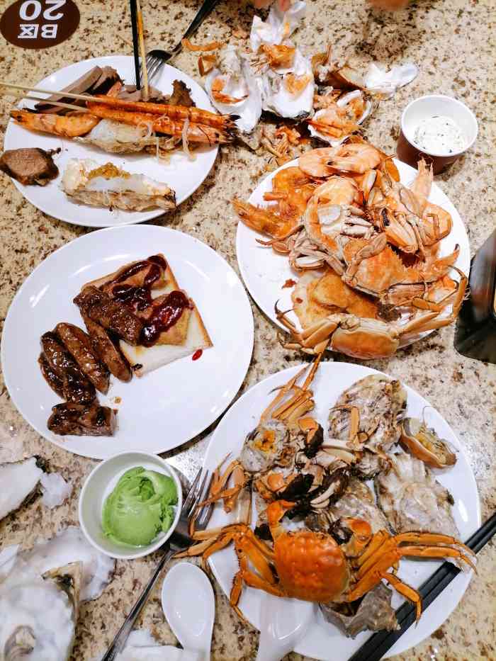 禾斗海鲜自助(市南银座店)-"三刷市南禾斗!周五中午,特意早去,意外,.