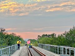 -乌龙涧铁道铁轨景