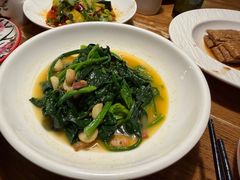 上汤菠菜-新白鹿餐厅(龙游路总店·杭帮菜名店)