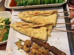 烤羔羊肉串-木屋烧烤(坂田天安云谷店)