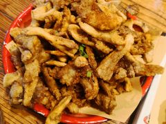 椒盐蘑菇-呱呱叫民俗风味主题餐厅(沣峪口店)