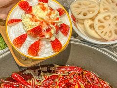 草莓雪花冰-龙厂长老火锅(抚琴店)