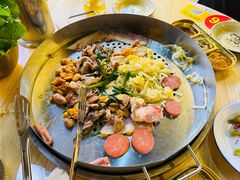 -陈叉子钢盆烤肉(中原万达店)