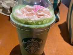 桃红抹茶拿铁-星巴克(延吉百利城店)