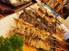 烧鸟拼盘-坂吉屋·居酒屋深夜食堂(龙湖店)