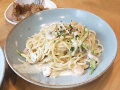 蓝钻虾松海胆酱意大利面-红小满休闲餐厅(十全街店)